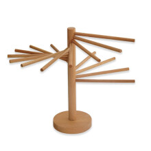 Convenient Pasta Cooking Tool, Compact Wooden Drying Stand, Wooden Pasta Drying Rack, Decorative Chic Pasta Holder