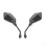 Universal 2Pcs Motorcycle Big Size Rear View Mirro 9