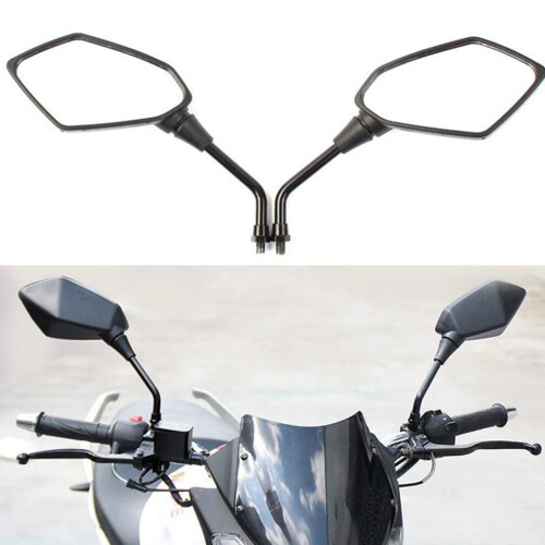 Universal 2Pcs Motorcycle Big Size Rear View Mirro 2