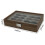 Walnut Wood Sunglasses Storage Display Box 8 Slots 5