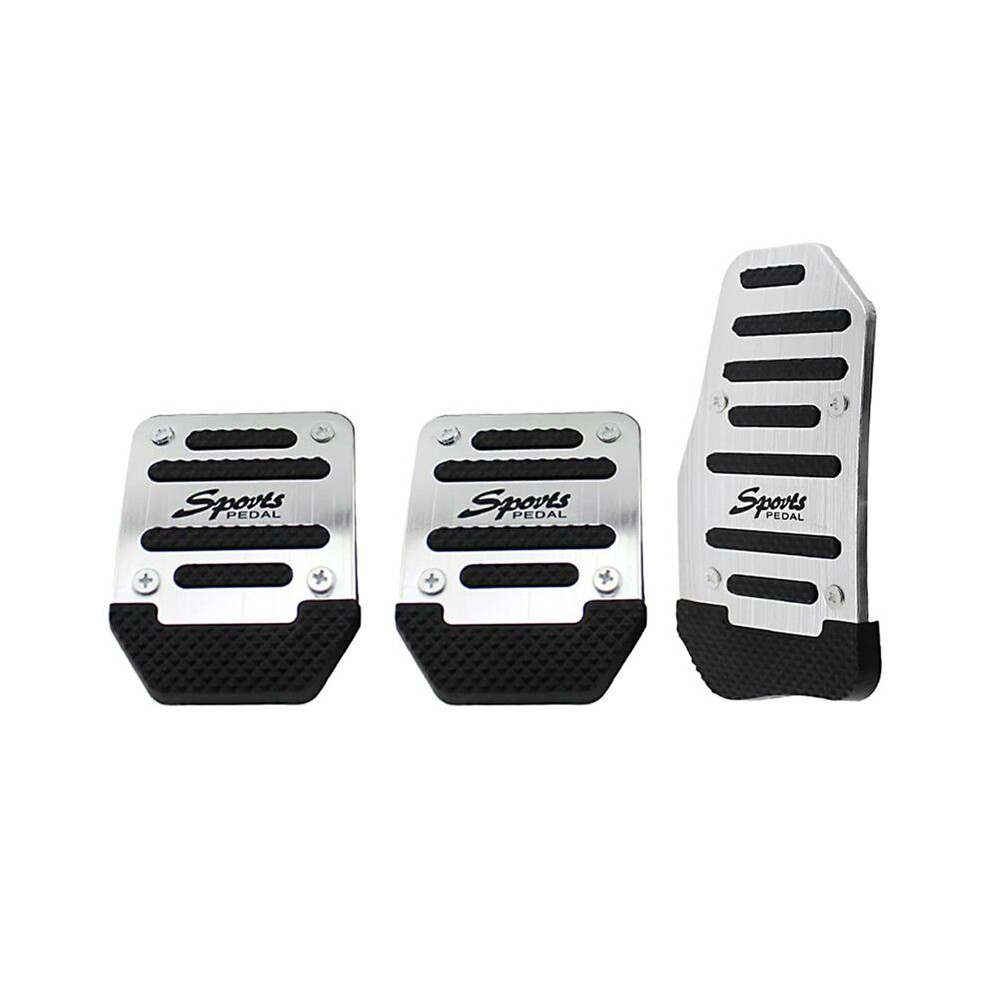 Car Non-Slip Aluminum Alloy Pedal Pads, Manual Gas 4852581926271