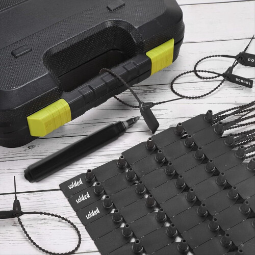 1000 Pcs Plastic Tamper Seals Tags Security Safety 2