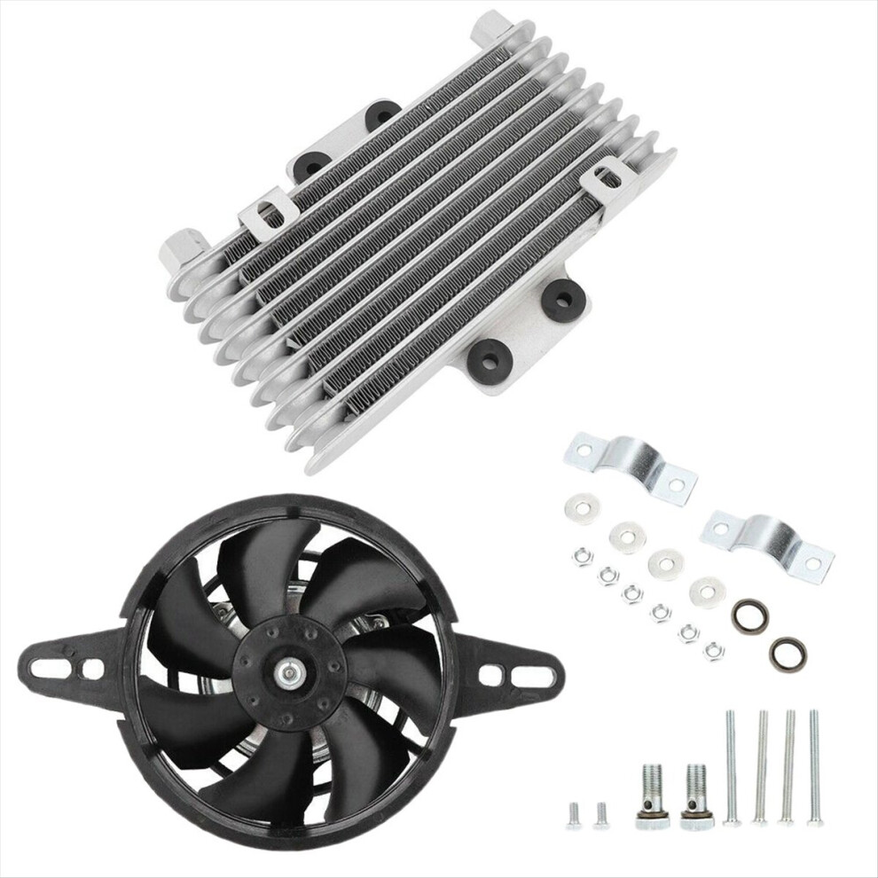 Motorcycle Engine Oil Cooler Fan Cooling Radiator 4852581963429