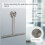 Shower Squeegee Glass Clean Scraper Washing Wiper 4