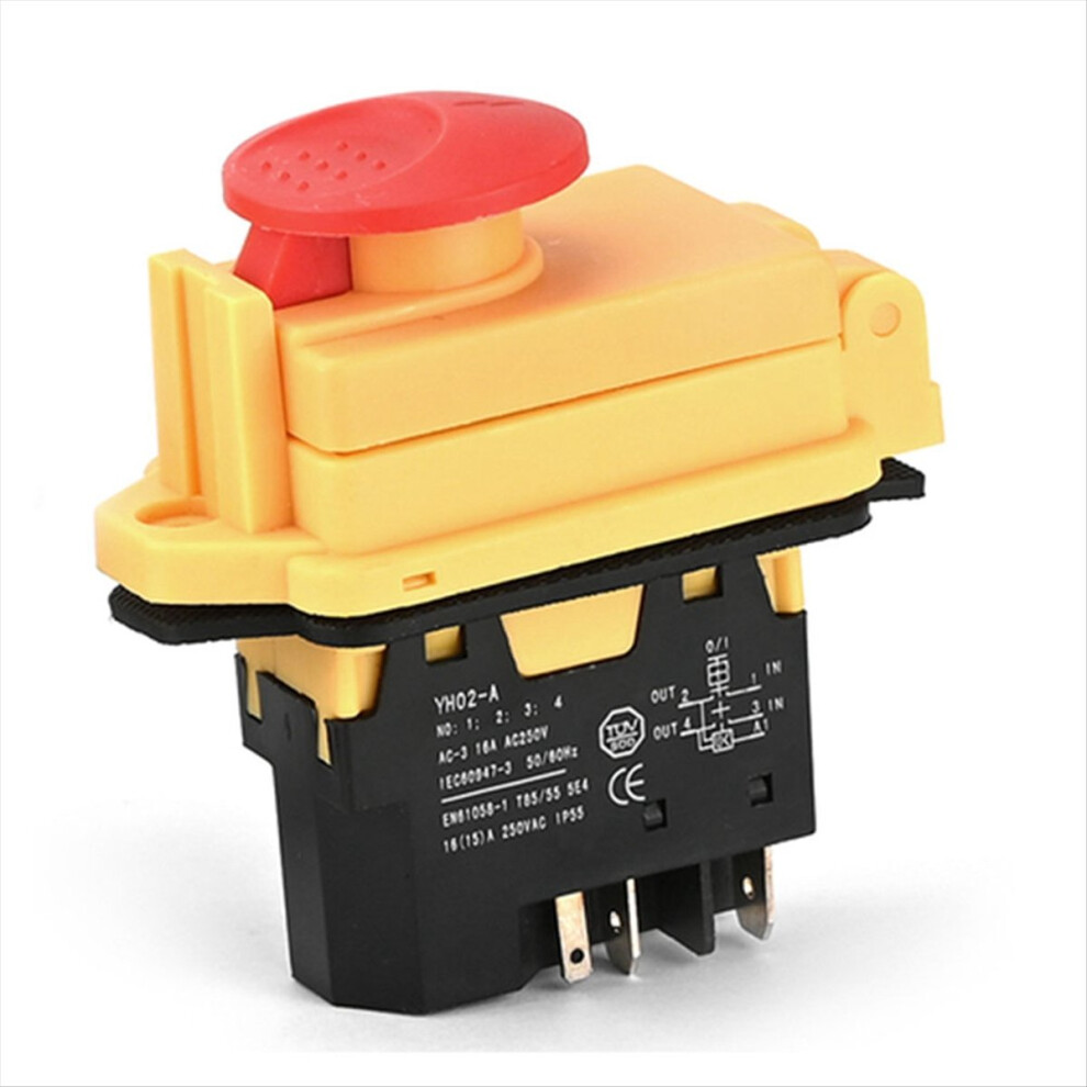 Yh02-A Electromagnetic Switch 250V 16A 5Pin Start 4851707687089