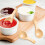 Short Handle 10 Packets of Small Wooden Spoon, Per 6