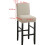 Reusable Pub Counter Stool Chair Covers Slipcover 7
