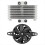 Motorcycle Engine Oil Cooler Fan Cooling Radiator 4
