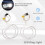4x Ccfl Angel Eye Led Ring Light White Non-Project 6