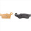Motorcycle Front and Rear Brake Pads Disc for YZ12 4