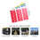 750Pcs Cable Label Sticker Waterproof Wire Network 6