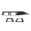 Carbon Fiber Center Console Air Outlet Panel Trim 1