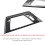 Carbon Fiber Center Console Air Outlet Panel Trim 7