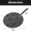7 Cups Pancakes Frying Pans Breakfast Egg Pan Non- 7