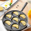 7 Cups Pancakes Frying Pans Breakfast Egg Pan Non- 3