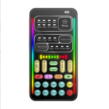 Live Sound Card Multiple Sound Effects Portable Li