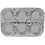 20 Pack 6-Cup Aluminum Muffin Pans - Cupcake Pans, 4