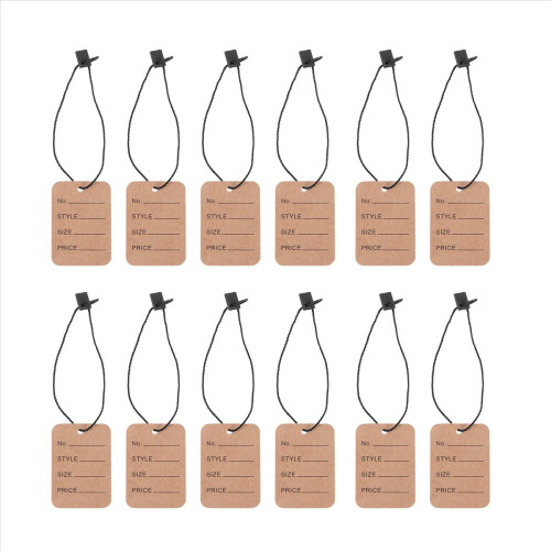 1000 Pieces Price Tags and Hang Tag String, Clothi 2
