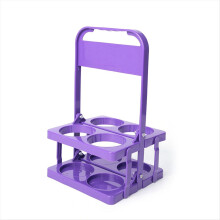 4 Holes Foldable Plastic Beverage Carrier,Reusable