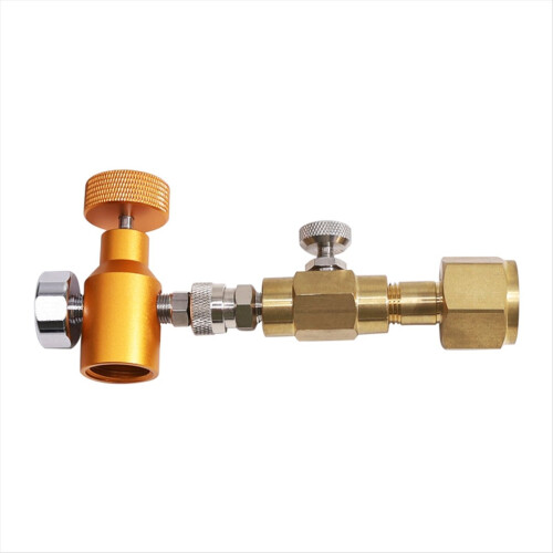 Soda Water CO2 Adapter Carbonator Refill Fill Stat