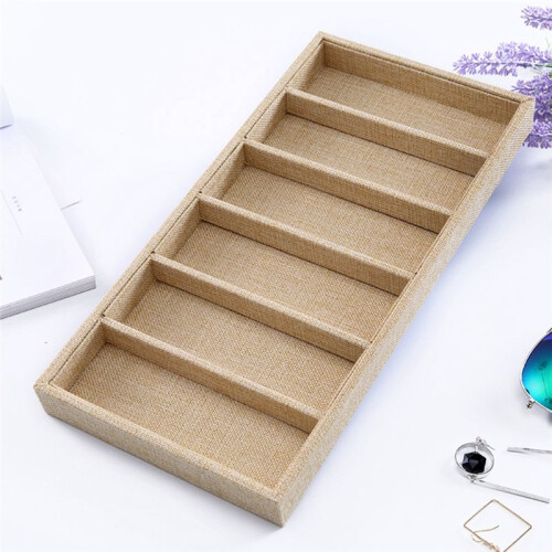 1Pcs 6 Slot Glasses Display Box, Organiser Sorting 2
