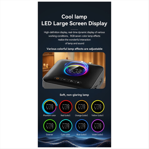 3-in-1 Bluetooth 5.4 Transmitter Receiver FM Modul 2