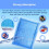 8Pcs Aquarium Filter , Compatible for 30-60/20-40 5