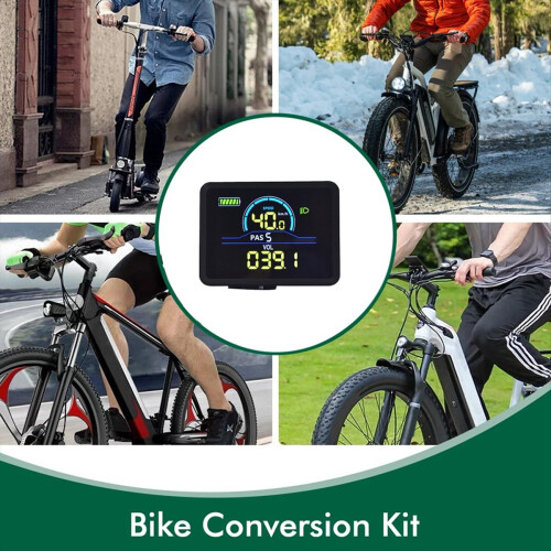 P5C Electric Bike LCD Display Meter 24V-60V Ebike