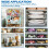 100PCS Clear Label Holders for Wire Shelf Retail P 7