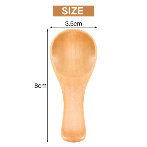 Small Wooden Spoons Mini Tasting Spoons Condiments