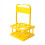 4 Holes Foldable Plastic Beverage Carrier,Reusable 2