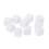 16MM White Acrylic Cubes Blank Dice for Board Game 3