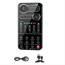 K9 Voice Changer Live Sound Card 12 Electric Tones