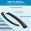2Pcs Front Bumper Lip Spoiler Air Chin Splitter Lo 9