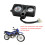 Motorcycle Speedometer Gear Gauge Tachometer for Q 3