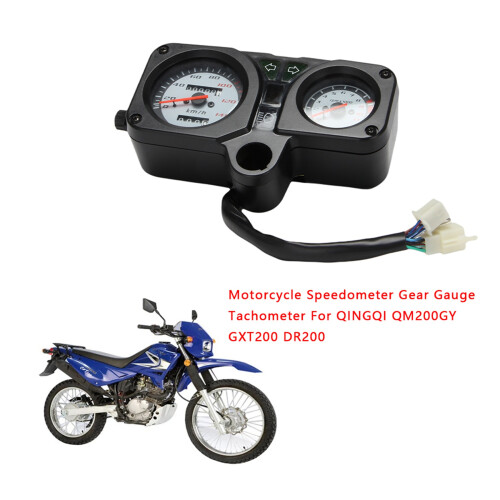Motorcycle Speedometer Gear Gauge Tachometer for Q 2