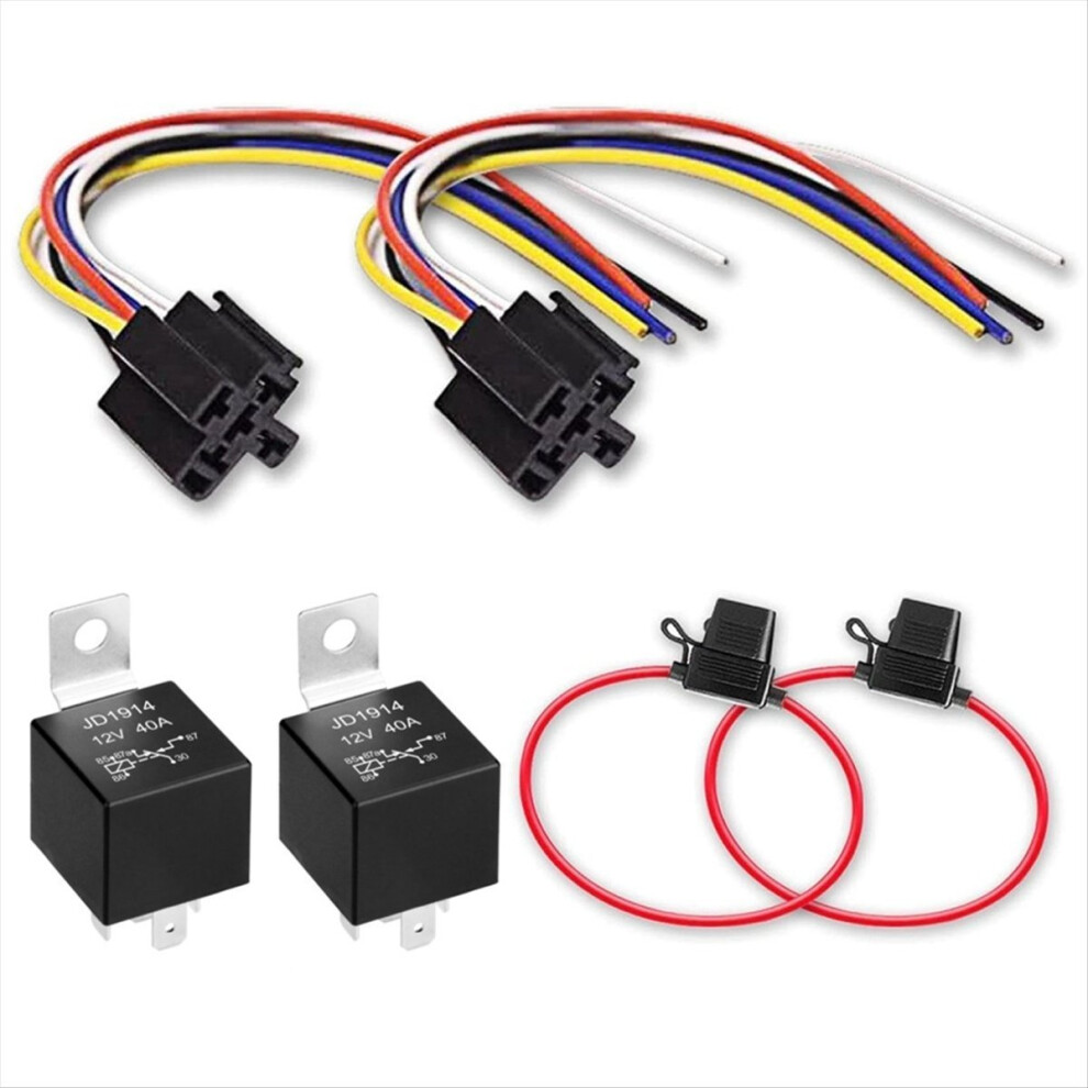 Automotive 5-Pin 30/40A 12V Spdt Relays With Inter 4852581937406