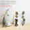Double Layer Acrylic Sunglasses Holder Stand Clear 6
