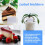 50Pcs Clear Plastic Label Holder Price Tag, Shelf 9