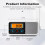 Mini Jewelry Scale 100Gx0.005G Precise Turntable S 10