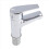 Bathroom Basin Faucet Chrome Single Handle Single 4