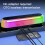 Portable Loud Karaoke Speaker with Two Mic Wireles 5