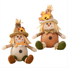 Harvest Season Doll Handmade Sitting Doll Autumn H