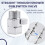 Quality Hand Shower and Bidet Flow Control Valve B 6