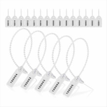 1000 Pcs Plastic Tamper Seals Tags Security Safety