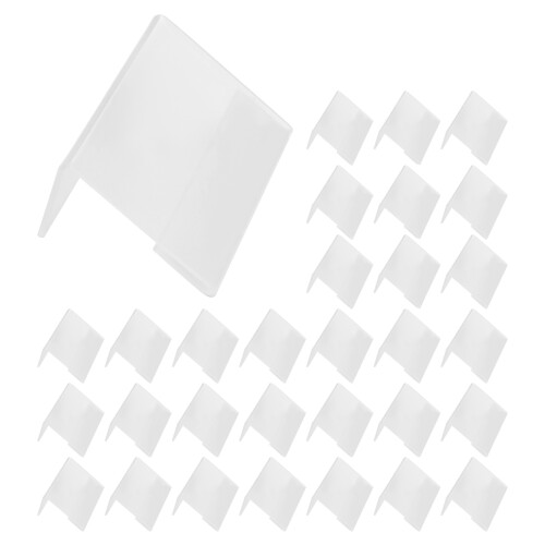 30Pcs Sign Display Holder Price Name Card Tag Mini 2