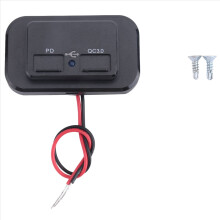 USB+PD Car Charger Socket 12V/24V USB Charging Spl