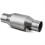2Pcs 2.5Inch Spun Universal Catalytic Converter Hi 10