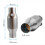 2Pcs 2.5Inch Spun Universal Catalytic Converter Hi 6