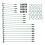 60Pcs Plant Supports Set - 20 Pack Flower Stakes S 9